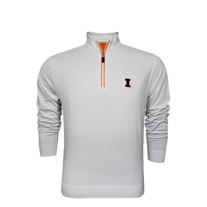 Illinois Fighting Illini Horn Legend Performance Luxury Quarter Zip