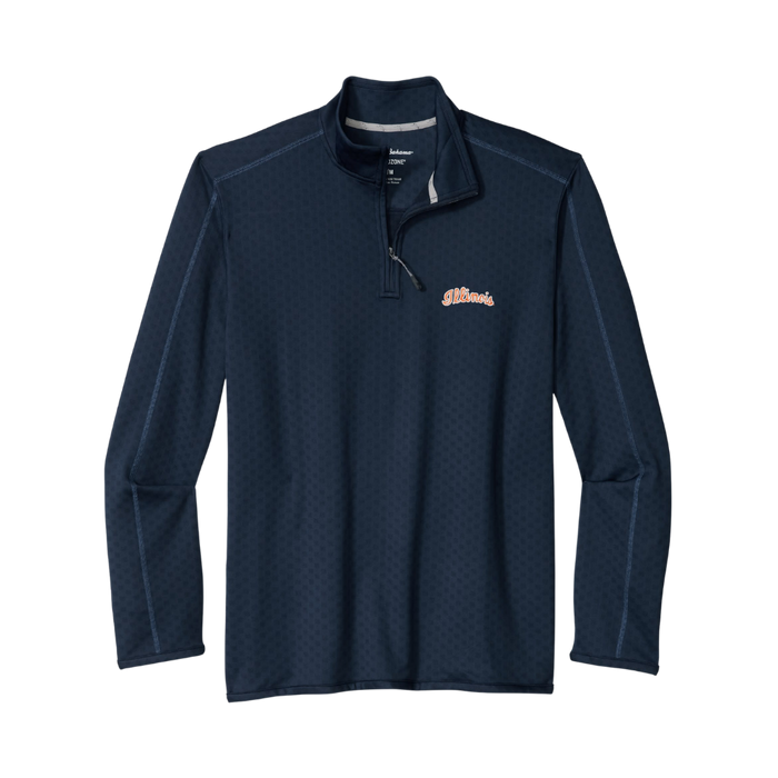 Illinois Fighting Illini Island Energy Half-Zip Pullover