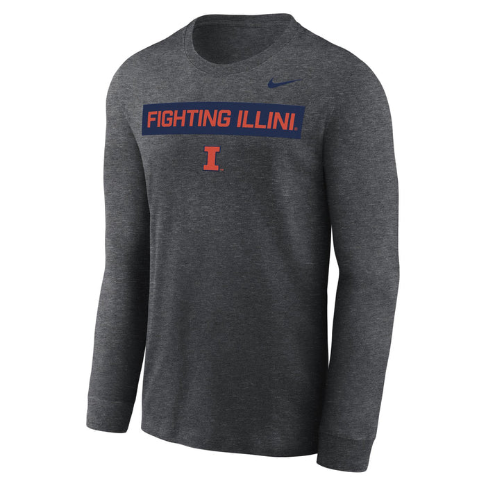 Illinois Fighting Illini Nike Legend Long Sleeve Tee