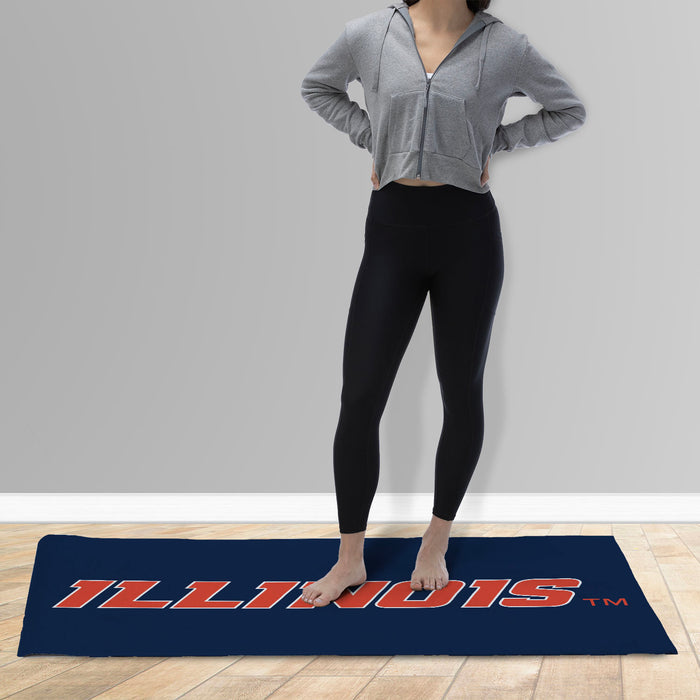 Illinois Fighting Illini Medium Rug