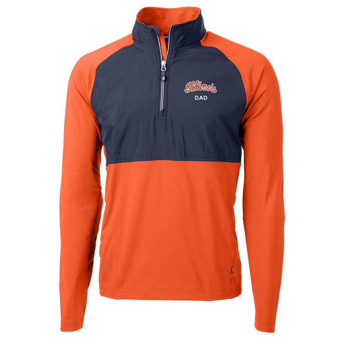 Illinois Fighting Illini Men's Adapt Eco Pullover Dad