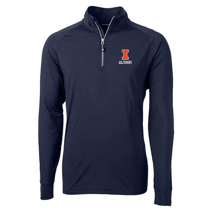 Illinois Fighting Illini Men's Adapt Quarter-Zip Alumni