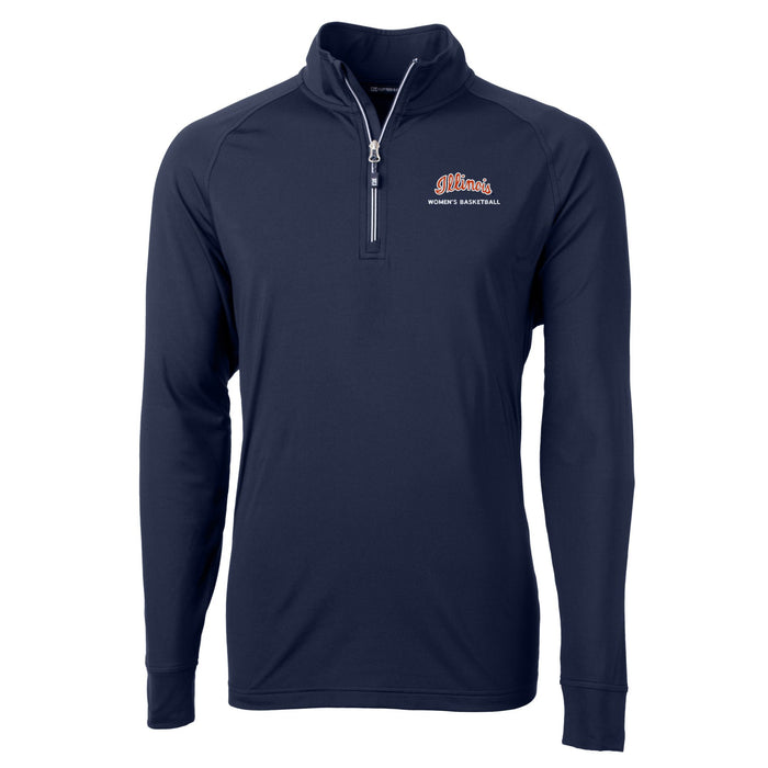 Illinois Fighting Illini Men's Adapt Quarter-Zip Women's Basketball