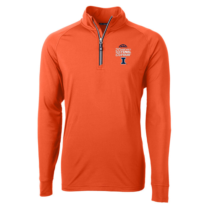 Illinois Fighting Illini Men's Basketball Final Four Adapt Versatility Quarter-Zip