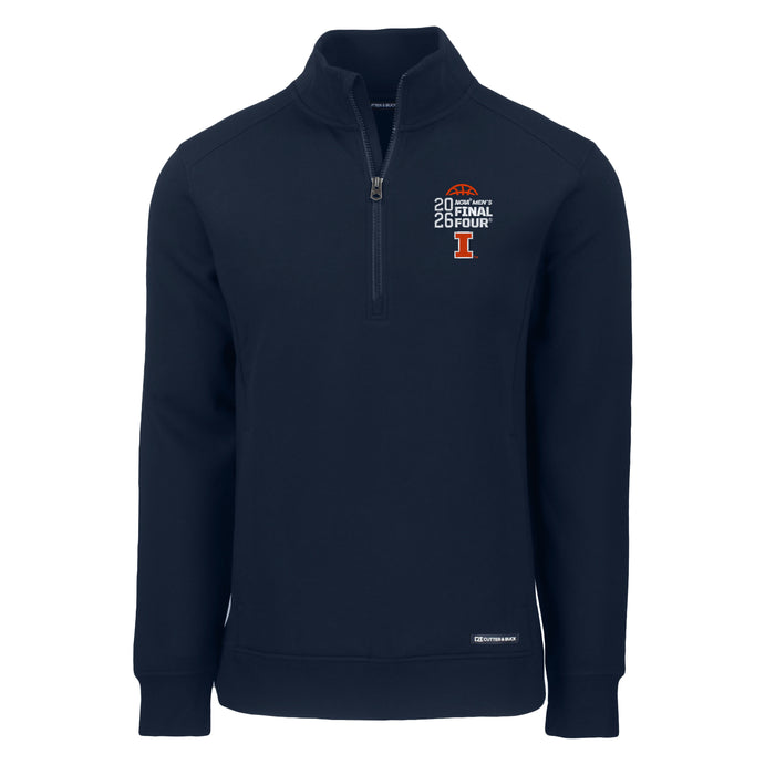 Illinois Fighting Illini Men's Basketball Final Four Roam Versatility Quarter-Zip