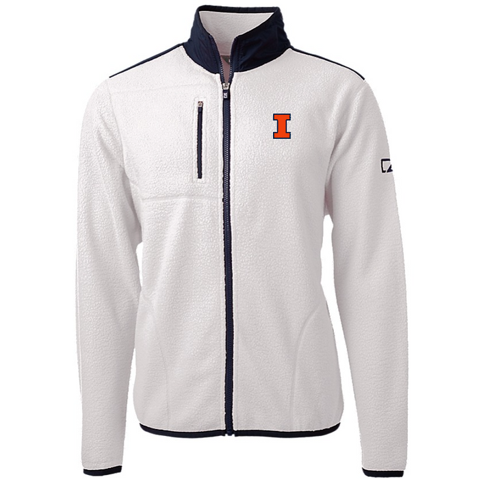 Illinois Fighting Illini Men's Big and Tall Cascade Full-Zip