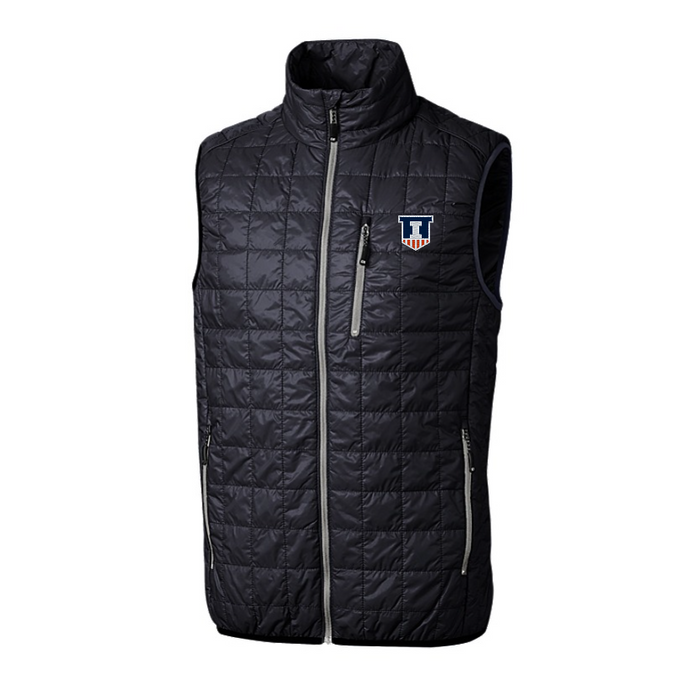 Illinois Fighting Illini Men's Big and Tall Rainier Full-Zip Vest