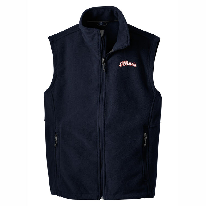Illinois Fighting Illini Men's Big and Tall Script Vest