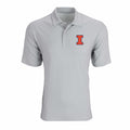 Illinois Fighting Illini Men's Big and Tall Vansport Polo Grey