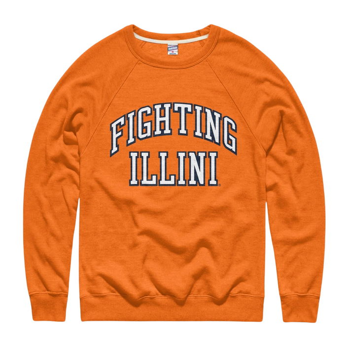 Illinois Fighting Illini Men's Charlie Hustle Arch Crew
