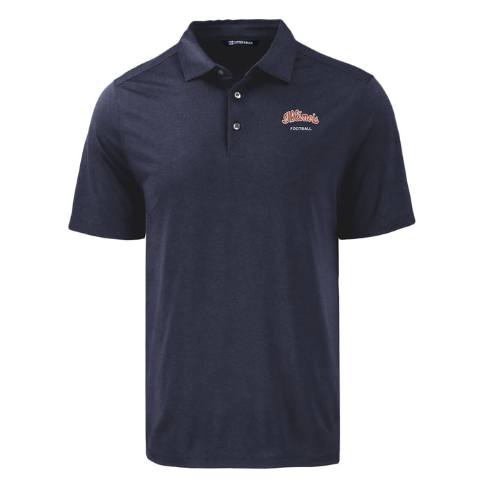 Illinois Fighting Illini Men's Coastline Epic Polo Football