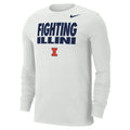 Illinois Fighting Illini Nike Men's Dri-Fit Long Sleeve Tee