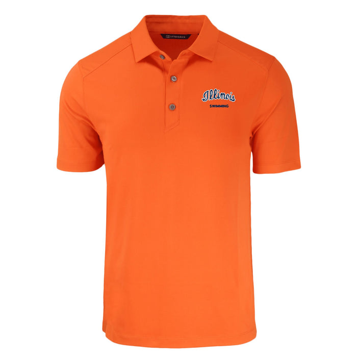 Illinois Fighting Illini Men's Forge Polo Swimming