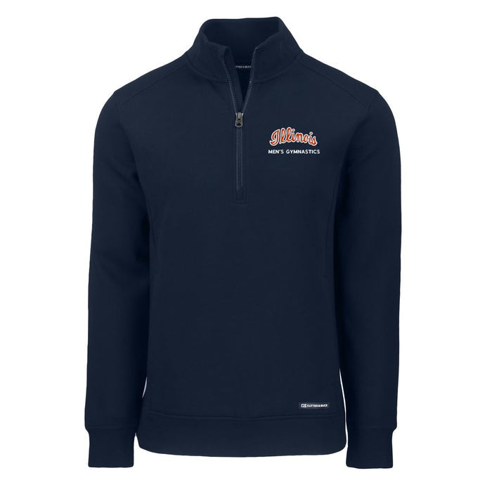 Illinois Fighting Illini Men's Gymnastics Roam Quarter-Zip Jacket