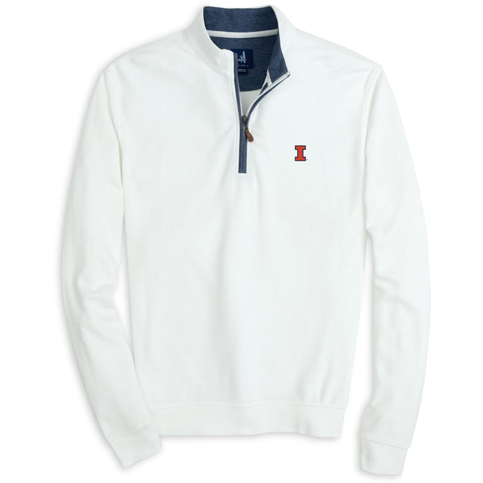 Illinois Fighting Illini Men's Johnnie-O Logo Quarter-Zip