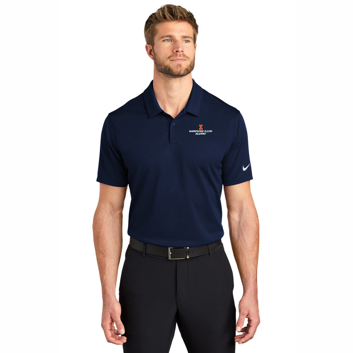 Illinois Fighting Illini Men's Nike Marching Illini Alumni Polo