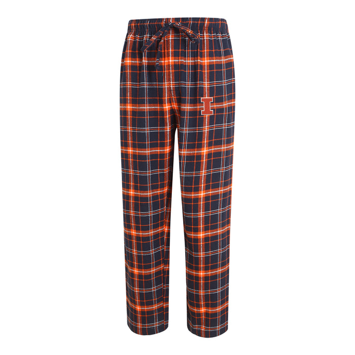 Illinois Fighting Illini Men's Plaid Pajama Pants