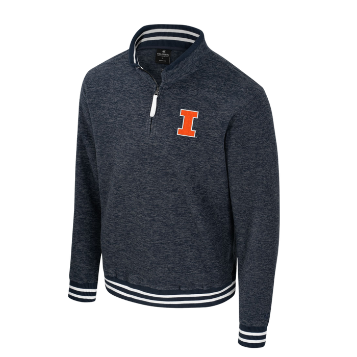 Illinois Fighting Illini Men's Purpose Polar Half-Zip