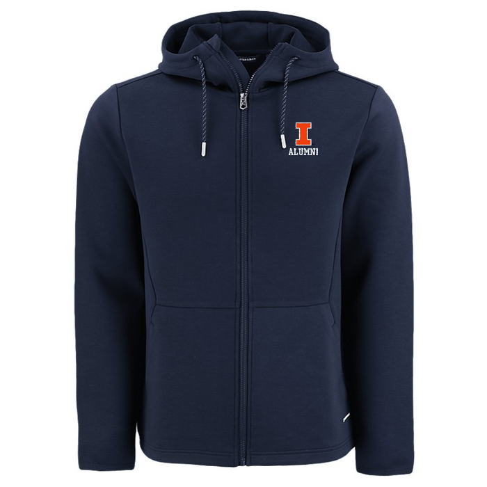 Illinois Fighting Illini Men's Roam Full-Zip Hood Alumni