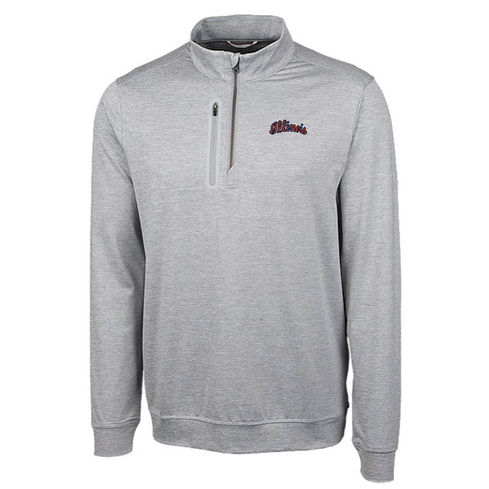 Illinois Fighting Illini Men's Stealth Quarter-Zip