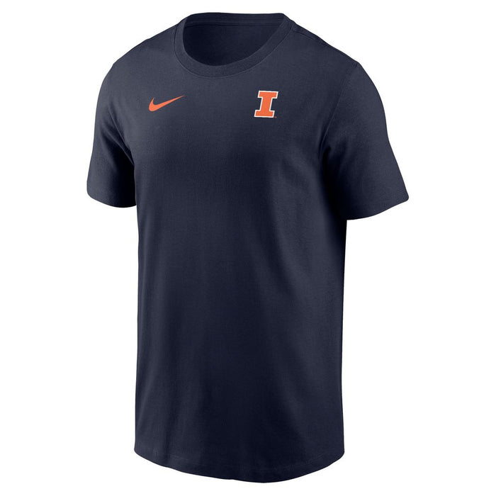 Illinois Fighting Illini Men's Team Issued T-Shirt