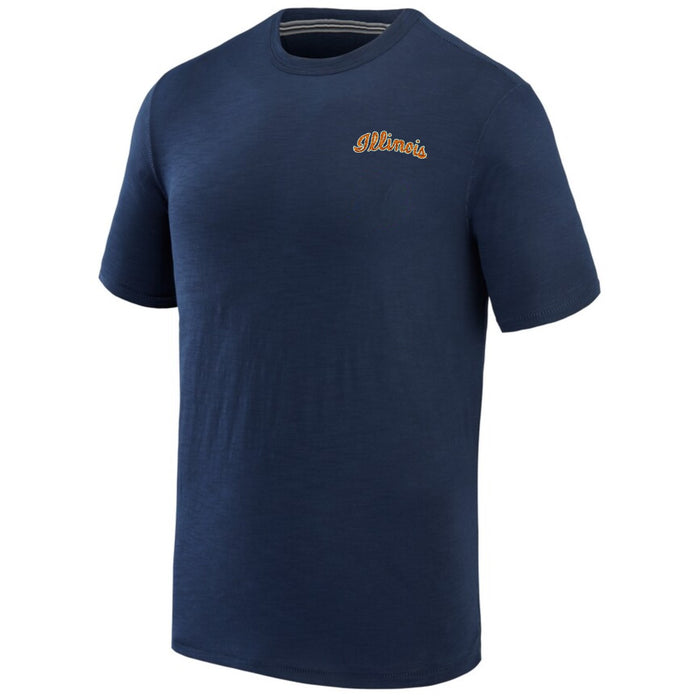 Illinois Fighting Illini Men's Tommy Bahama Bali Beach Script T-Shirt