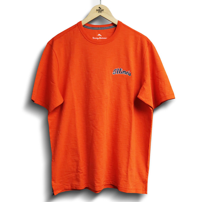 Illinois Fighting Illini Men's Tommy Bahama Sport Bali Beach Tee