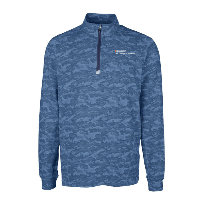 Illinois Fighting Illini Men's Traverse Quarter-Zip Camo Gies