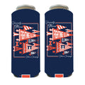 Illinois Fighting Illini Navy Pennant Koozie