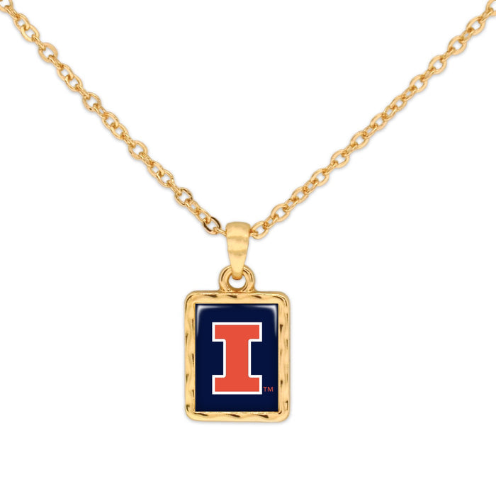 Illinois Fighting Illini Necklace