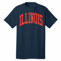 Illinois Fighting Illini New Jumbo Arch Navy Tee