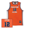 Illinois Fighting Illini NIL Basketball Jersey #12 Zenere