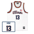 Illinois Fighting Illini NIL Basketball Jersey #13 Tomislav Ivisic