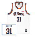 Illinois Fighting Illini NIL Basketball Jersey #31 Jason Jakstys