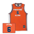Illinois Fighting Illini NIL Basketball Jersey #6 Catoira