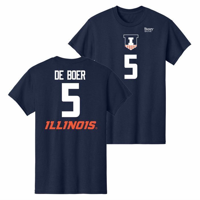 Illinois Fighting Illini NIL Volleyball Shirsey