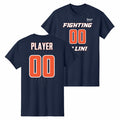Illinois Fighting Illini NIL Women's Basketball Shirsey Navy