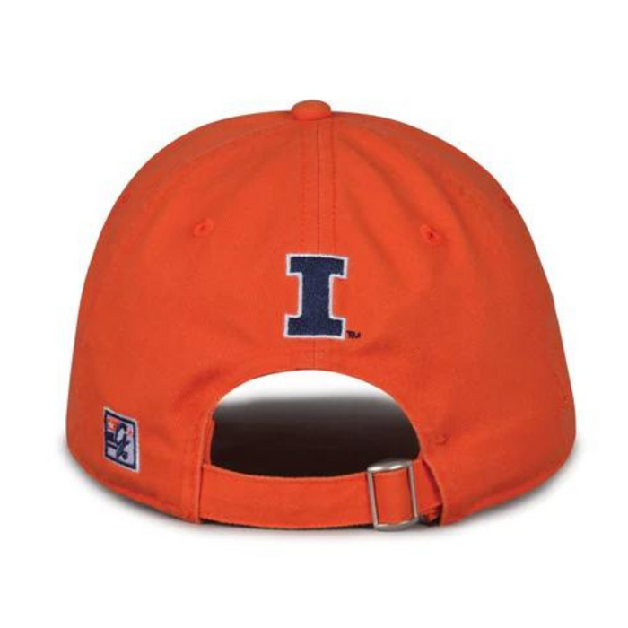 Illinois Fighting Illini Orange 3-Bar Logo Hat