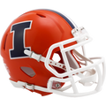 Illinois Fighting Illini Orange Mini Replica Football Helmet
