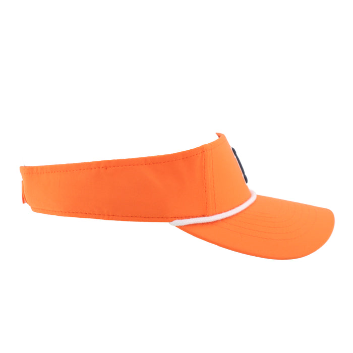 Illinois Fighting Illini Orange Rope Visor