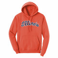 Illinois Fighting Illini Orange Script Hoodie