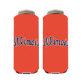 Illinois Fighting Illini Orange Script Koozie