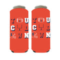 Illinois FIghting Illini Orange Touchdown Koozie