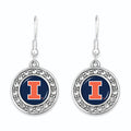 Illinois Fighting Illini Pendant Earrings
