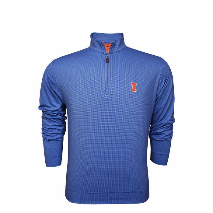 Illinois Fighting Illini Performance Luxury Quarter Zip by Horn Legend