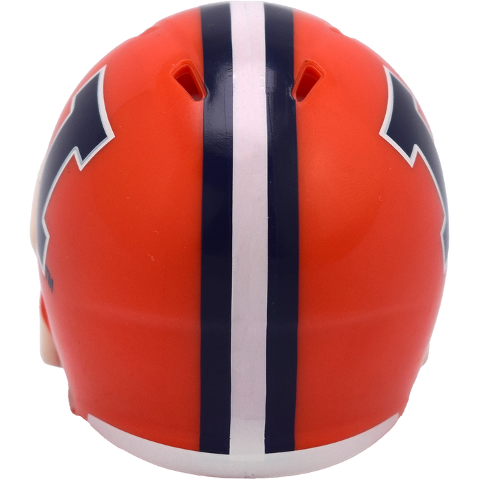 Illinois Fighting Illini Pocket-Sized Block I Helmet