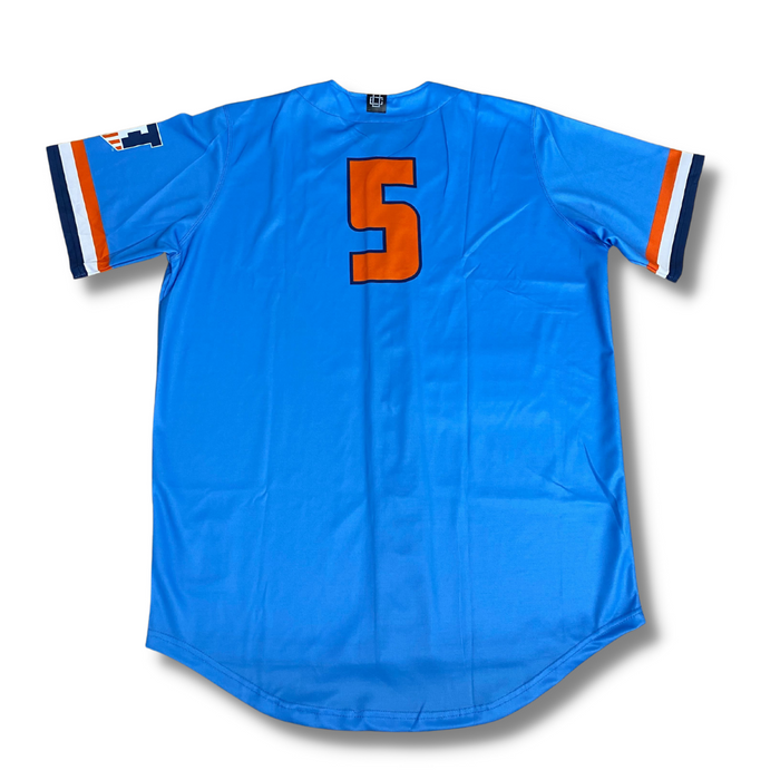 Illinois Fighting Illini Powder Blue Baseball Jersey