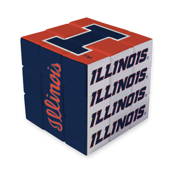 Illinois Fighting Illini Puzzle Cube