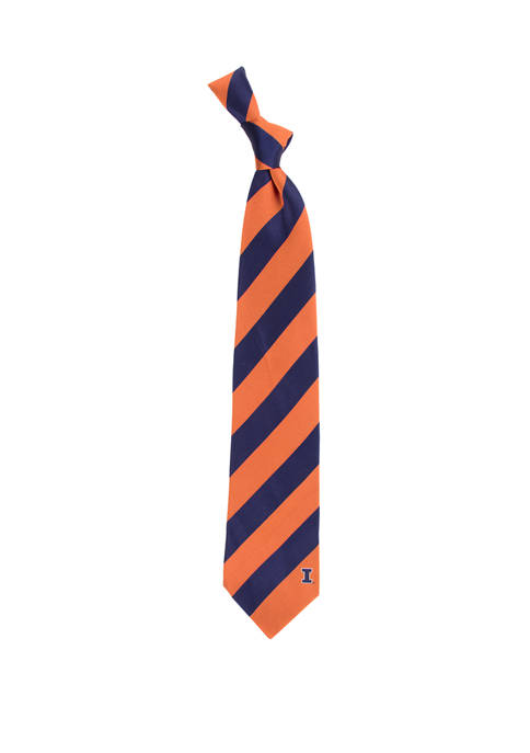 Illinois Fighting Illini Regiment Tie