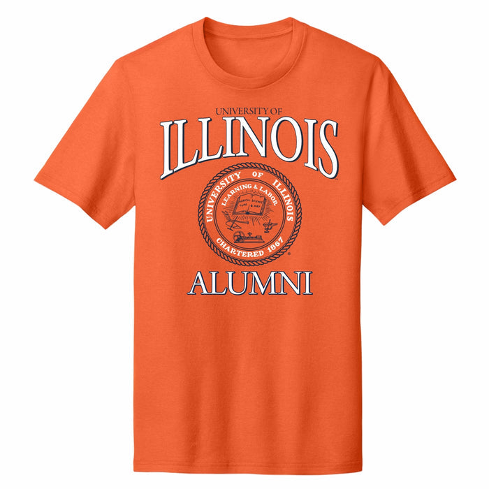 Illinois Fighting Illini Seal Alumni Short-Sleeve Tee